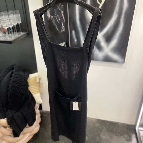 Haomy Japanese Kyoto Apron - Noir - Picture 2 of 4